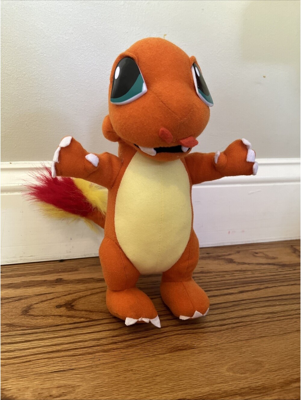 Vintage Charmander 9" Stuffed Plush Toy Play by Play Nintendo Pokemon 1999